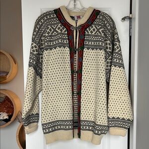 NOREG | Woven Cardigan | L (VINTAGE)